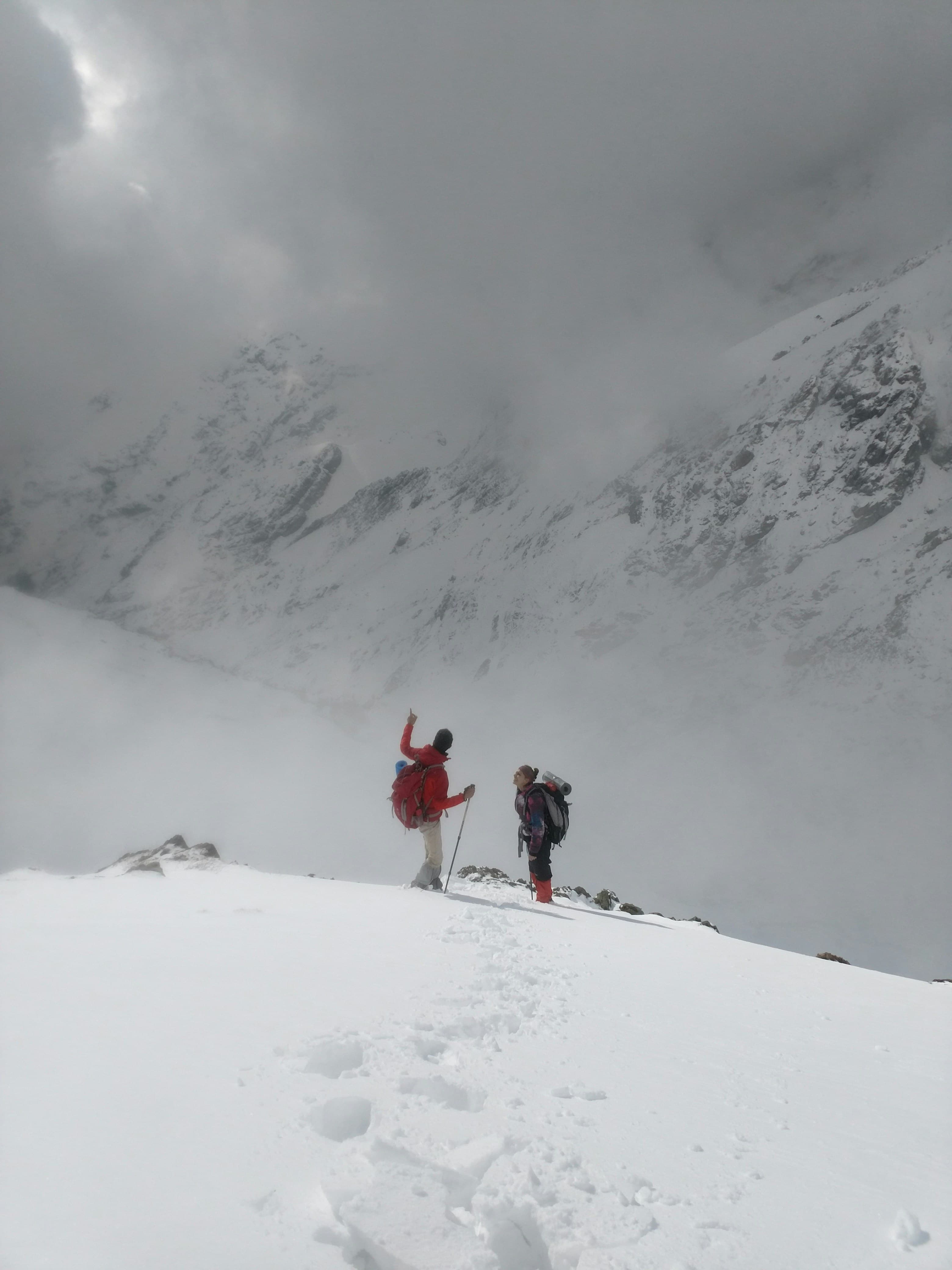 Backcountry skiing