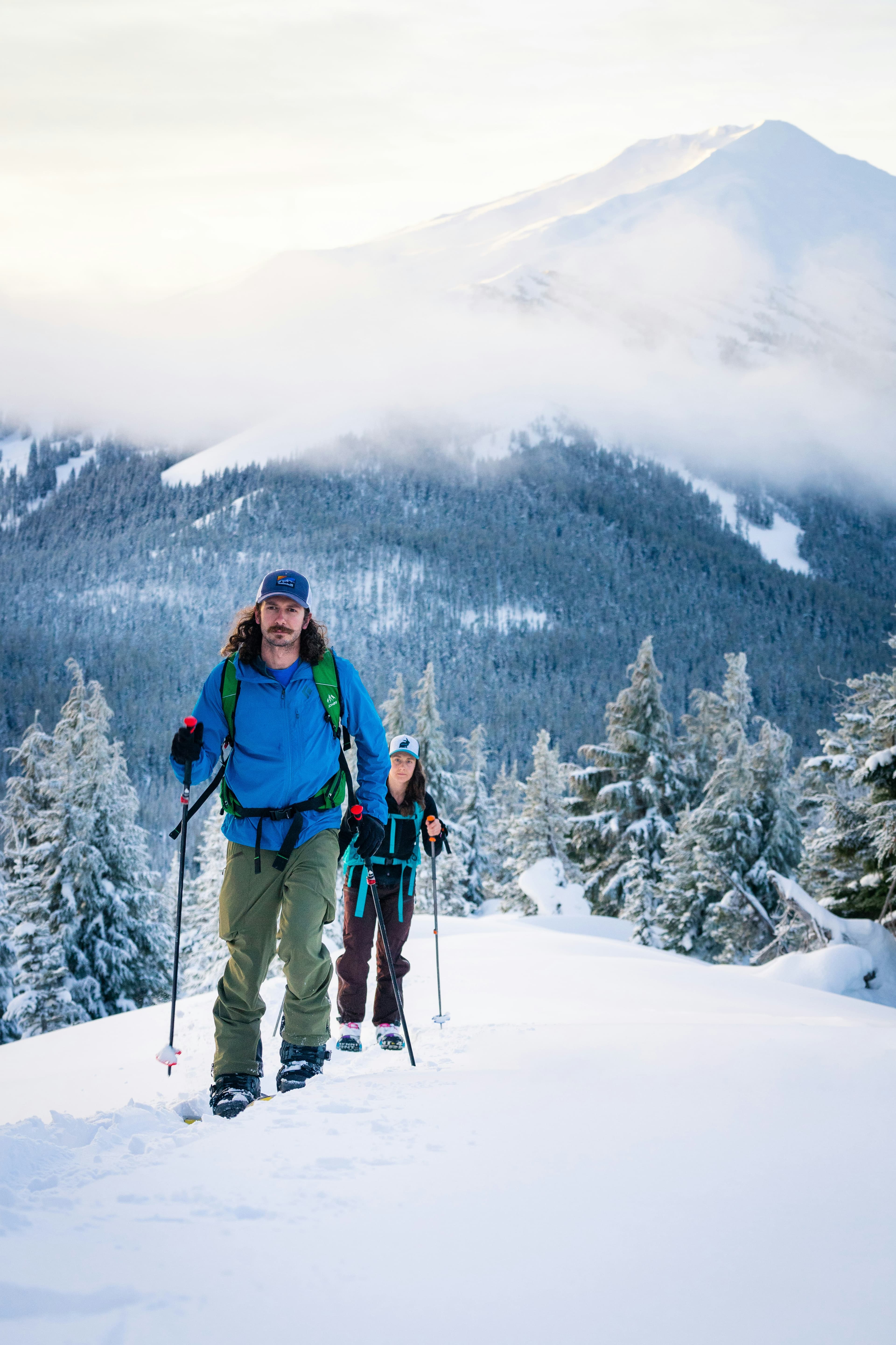 Backcountry skiing